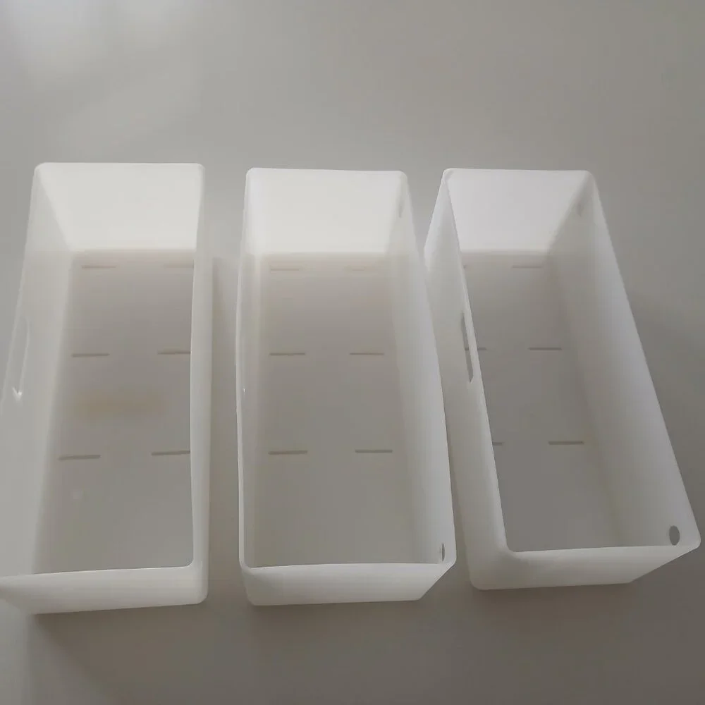 Rectangle Plastic containers (3)